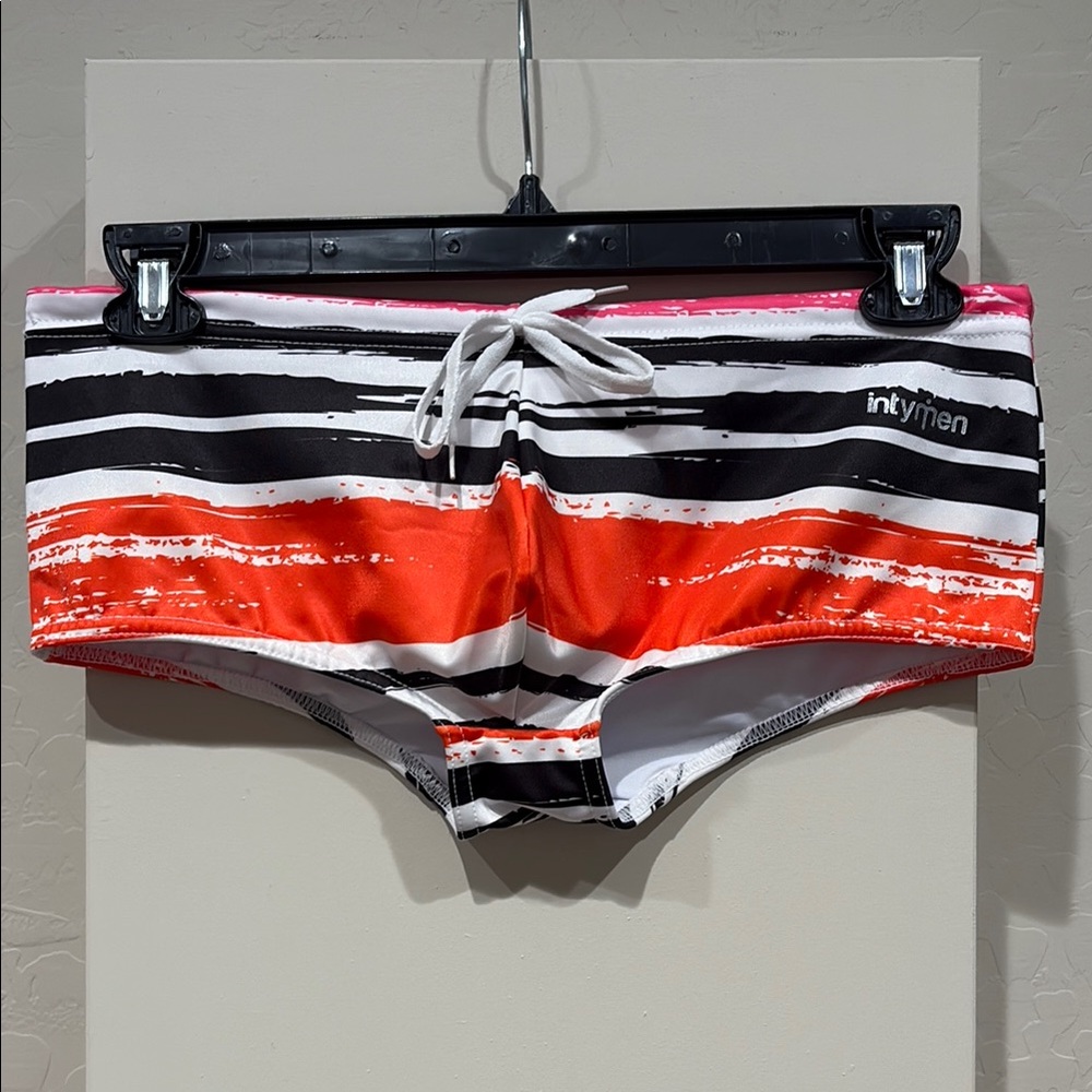 Intymen Striped Swim Trunks